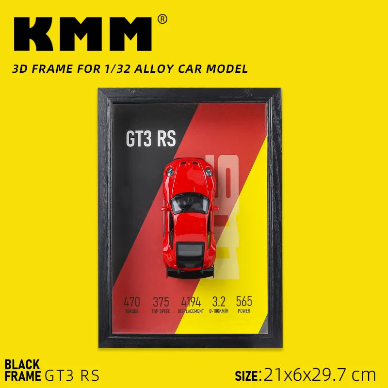 Cadres 3D Voitures de Sport – Collection Premium 1:32