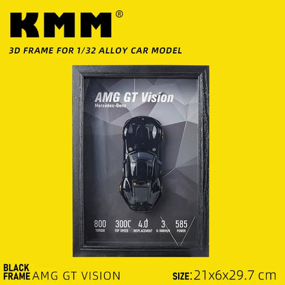 Cadres 3D Voitures de Sport – Collection Premium 1:32