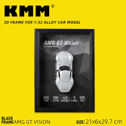 Cadres 3D Voitures de Sport – Collection Premium 1:32