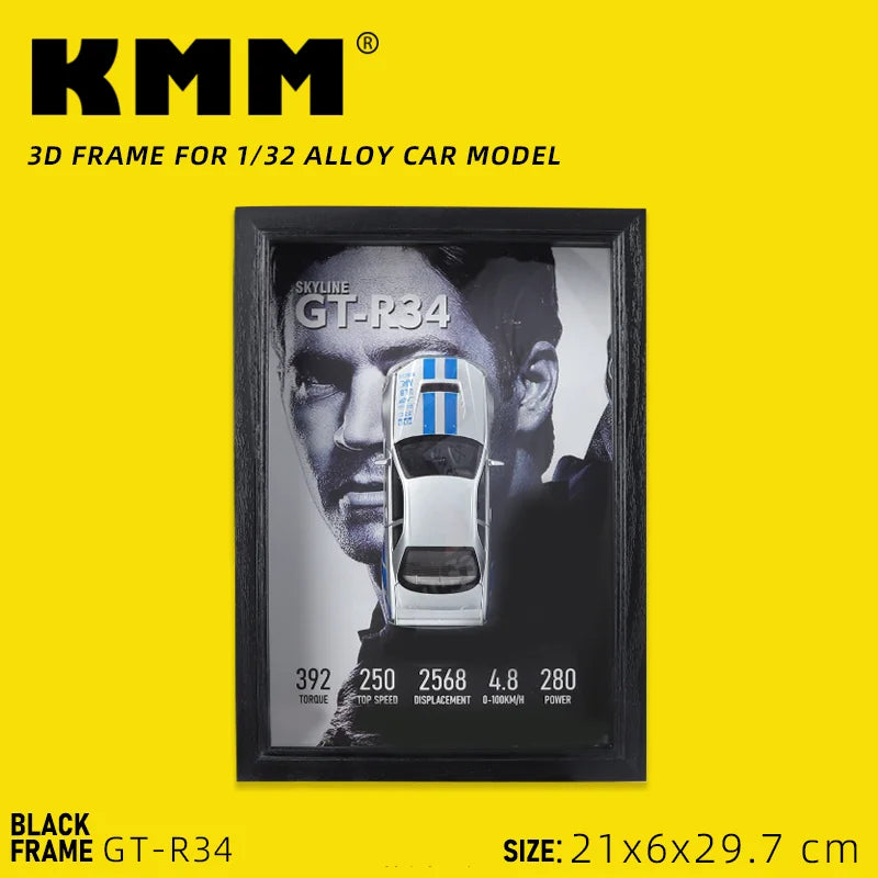 Cadres 3D Voitures de Sport – Collection Premium 1:32